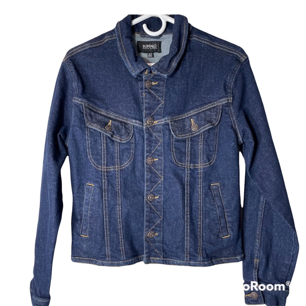 Buffalo David Bitton Boys Truckers Jacket XL Blue Denim